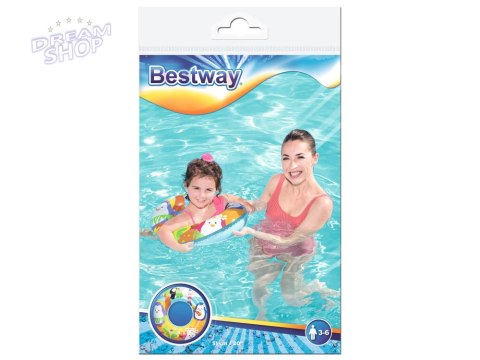 Bestway kolorowe Koło dmuchane do pływania dla dzieci 51cm ptak 36113 Bestway kolorowe Koło dmuchane do pływania dla dzieci 51cm ptak 36113