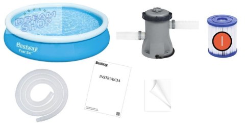Bestway Basen rozporowy 5377 l 366x76 cm 57274 Bestway Basen rozporowy 5377 l 366x76 cm 57274