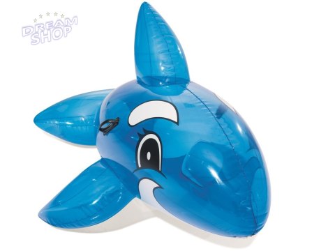 Bestway Duży dmuchany niebieski Delfin Wieloryb do pływania 157 cm 41037 Bestway Duży dmuchany niebieski Delfin Wieloryb do pływania 157 cm 41037