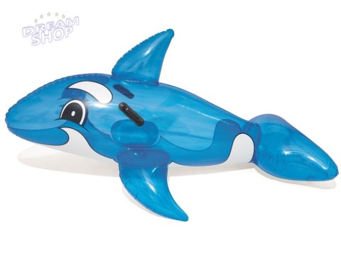 Bestway Duży dmuchany niebieski Delfin Wieloryb do pływania 157 cm 41037 Bestway Duży dmuchany niebieski Delfin Wieloryb do pływania 157 cm 41037