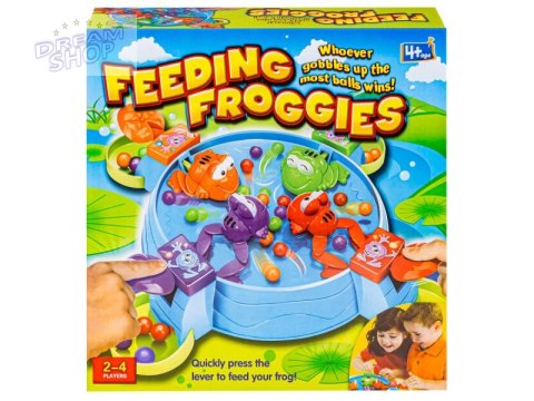 Gra Planszowa Karmienie Żabek, Głodne Żabki Jak Hipcie Feeding Froggies