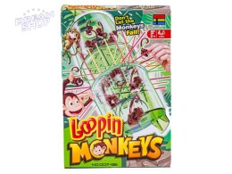 Gra Zręcznościowa Typu Bierki, Loopin Monkeys, SPADAJĄCE MAŁPKI