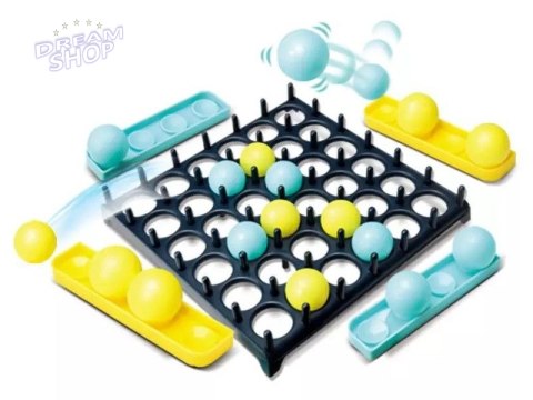 Rodzinna Gra Zręcznościowa BOUNCE GAME, Układanka, Karty, Piłeczki Rodzinna Gra Zręcznościowa BOUNCE GAME, Układanka, Karty, Piłeczki