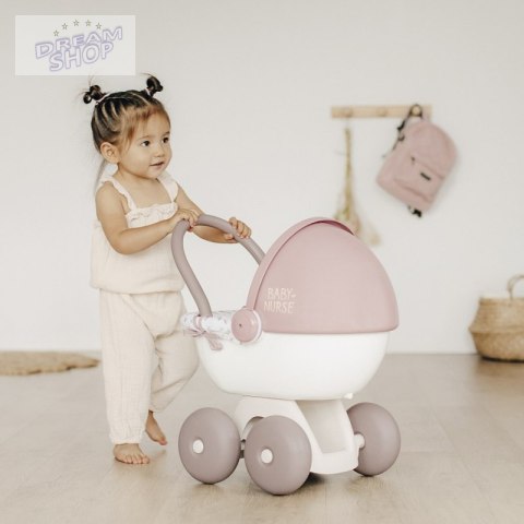 SMOBY Baby Nurse Wózek Głęboki dla lalki z plastikowym daszkiem SMOBY Baby Nurse Wózek Głęboki dla lalki z plastikowym daszkiem