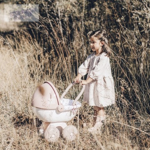 SMOBY Baby Nurse Wózek Głęboki dla lalki z plastikowym daszkiem SMOBY Baby Nurse Wózek Głęboki dla lalki z plastikowym daszkiem