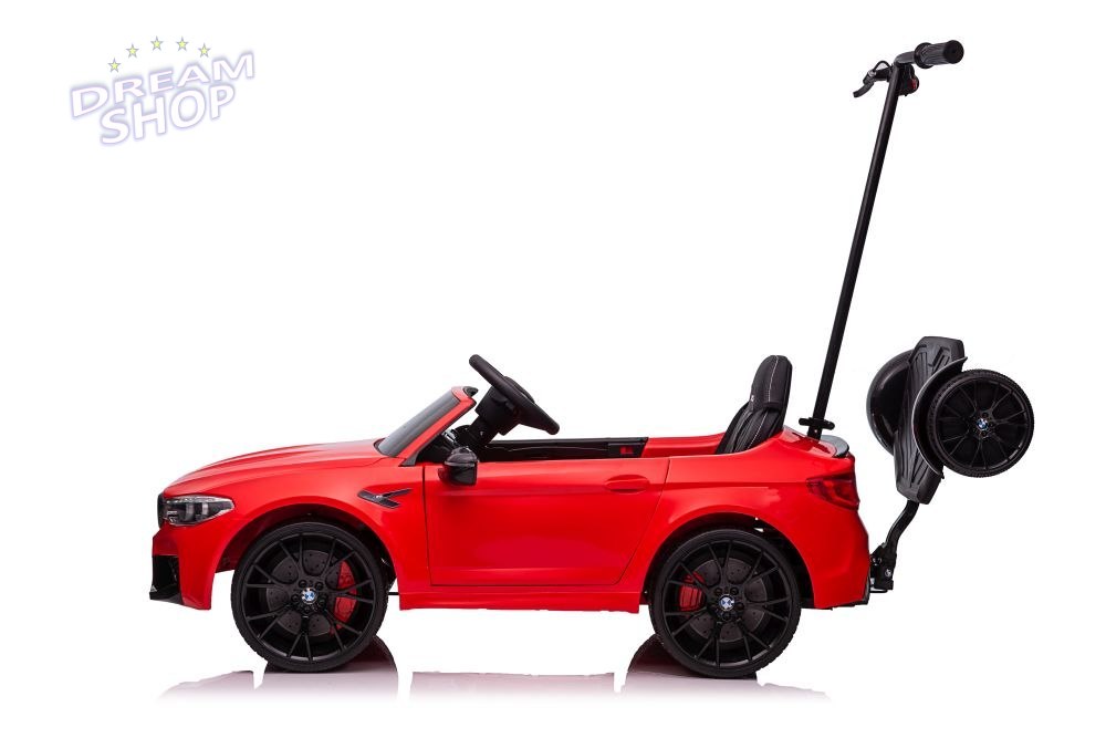Auto Na Akumulator BMW M5 Z Platformą Dla Rodzica Czerwone Lakierowane Auto Na Akumulator BMW M5 Z Platformą Dla Rodzica Czerwone Lakierowane