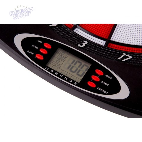 Dart elektroniczny 43 cm czerwony Dart elektroniczny 43 cm czerwony