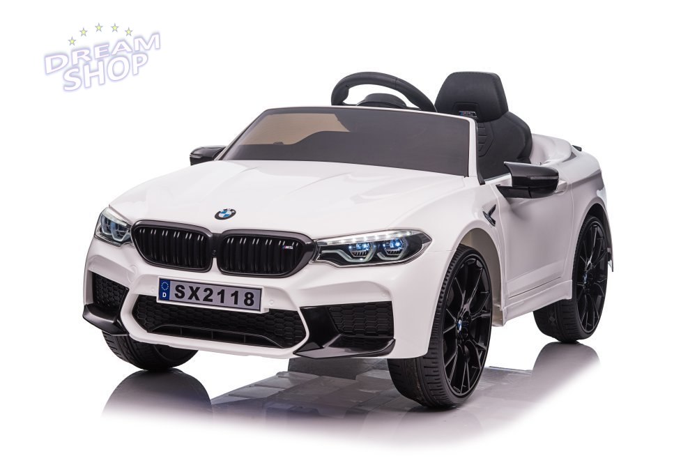 Pojazd Na Akumulator BMW M5 Biały Pojazd Na Akumulator BMW M5 Biały