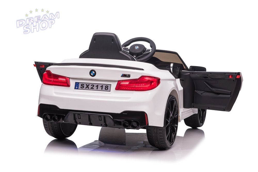 Pojazd Na Akumulator BMW M5 Biały Pojazd Na Akumulator BMW M5 Biały