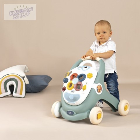 SMOBY Little Chodzik 3w1 Pchacz Interaktywny Wózek