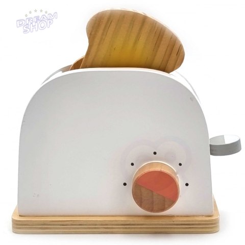 TOOKY TOY Drewniany Toster Zestaw dla Dzieci + Akcesoria TOOKY TOY Drewniany Toster Zestaw dla Dzieci + Akcesoria