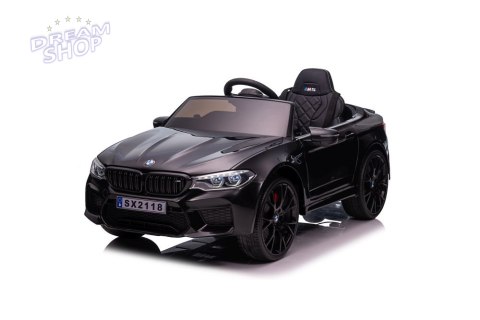 Auto Na Akumulator BMW M5 Czarne Lakierowane Auto Na Akumulator BMW M5 Czarne Lakierowane