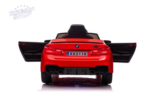 Auto Na Akumulator BMW M5 Czerwone Lakierowane Auto Na Akumulator BMW M5 Czerwone Lakierowane