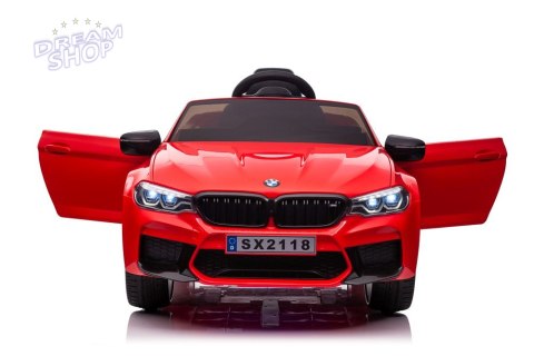 Auto Na Akumulator BMW M5 Czerwone Lakierowane Auto Na Akumulator BMW M5 Czerwone Lakierowane