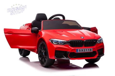 Auto Na Akumulator BMW M5 Czerwone Lakierowane Auto Na Akumulator BMW M5 Czerwone Lakierowane