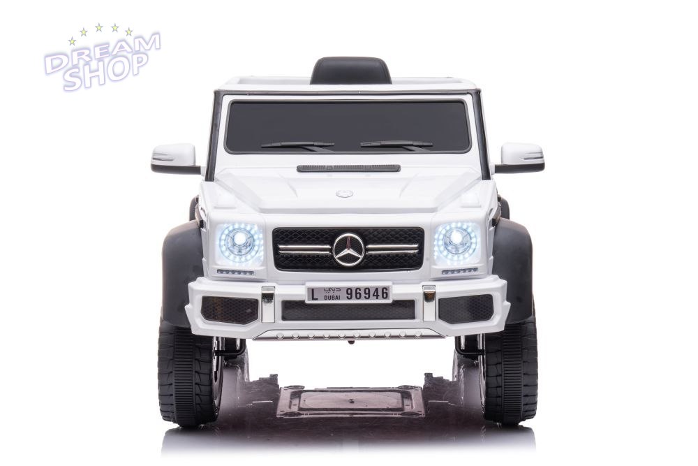 Auto Na Akumulator Mercedes Benz G63 6X6 Biały Auto Na Akumulator Mercedes Benz G63 6X6 Biały