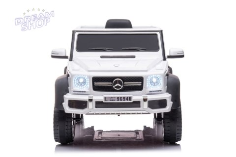 Auto Na Akumulator Mercedes Benz G63 6X6 Biały Auto Na Akumulator Mercedes Benz G63 6X6 Biały