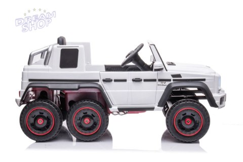 Auto Na Akumulator Mercedes Benz G63 6X6 Biały Auto Na Akumulator Mercedes Benz G63 6X6 Biały