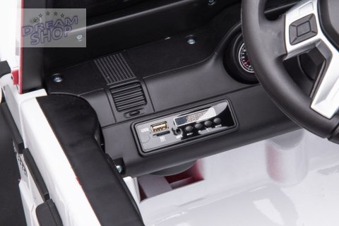 Auto Na Akumulator Mercedes Benz G63 6X6 Biały Auto Na Akumulator Mercedes Benz G63 6X6 Biały