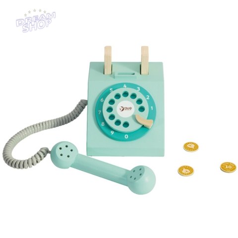 CLASSIC WORLD Klasyczny Drewniany Telefon dla Dzieci 4 el. CLASSIC WORLD Klasyczny Drewniany Telefon dla Dzieci 4 el.