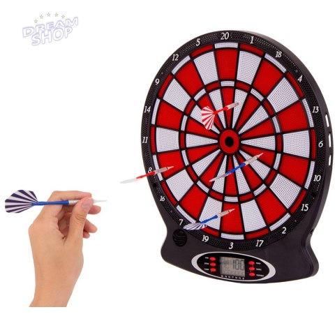 Dart elektroniczny 43 cm czerwony Dart elektroniczny 43 cm czerwony