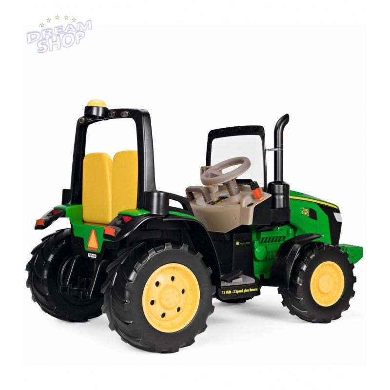 Peg Perego Duży traktor na akumulator JOHN DEERE DUAL FORCE Peg Perego Duży traktor na akumulator JOHN DEERE DUAL FORCE