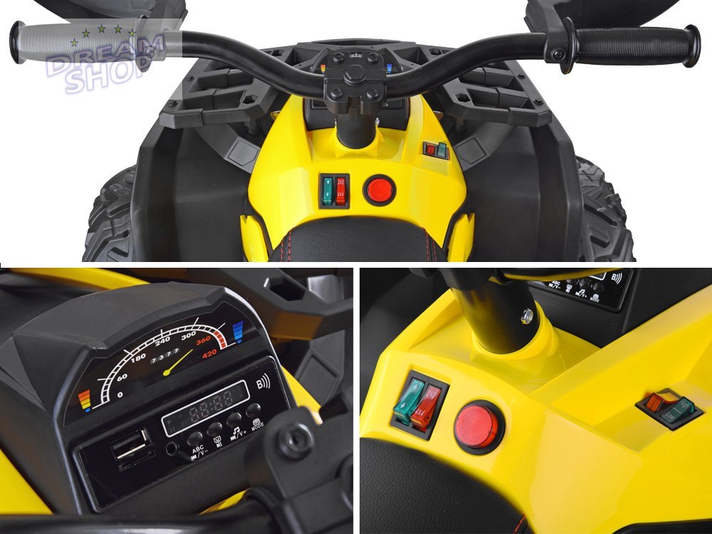 Quad na akumulator dla dzieci 4x4 + pilot PA0268 Quad na akumulator dla dzieci 4x4 + pilot PA0268