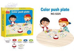 Edukacyjna Gra Dopasuj Kolory Karty Color Push Plate Kto Pierwszy