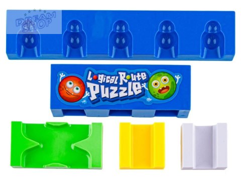 Edukacyjna, Logiczna Gra, Układanka, Puzzle, Tor Dla Kulek Edukacyjna, Logiczna Gra, Układanka, Puzzle, Tor Dla Kulek
