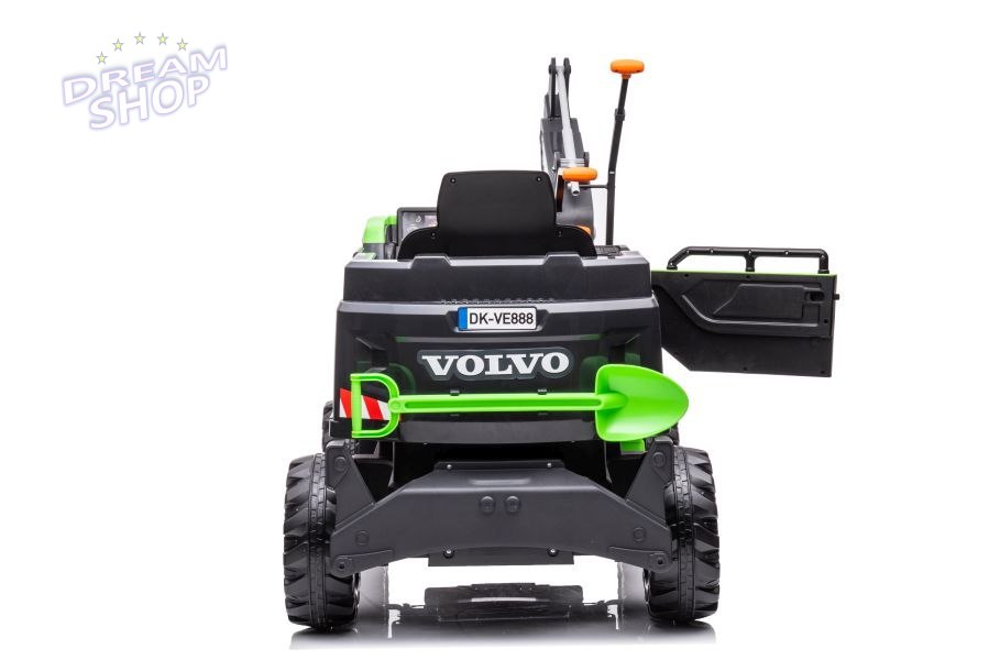 Koparka Na Akumulator Volvo DK-VE888 Zielona Koparka Na Akumulator Volvo DK-VE888 Zielona