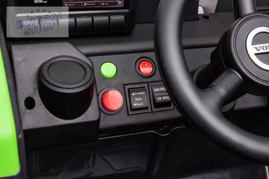 Koparka Na Akumulator Volvo DK-VE888 Zielona Koparka Na Akumulator Volvo DK-VE888 Zielona