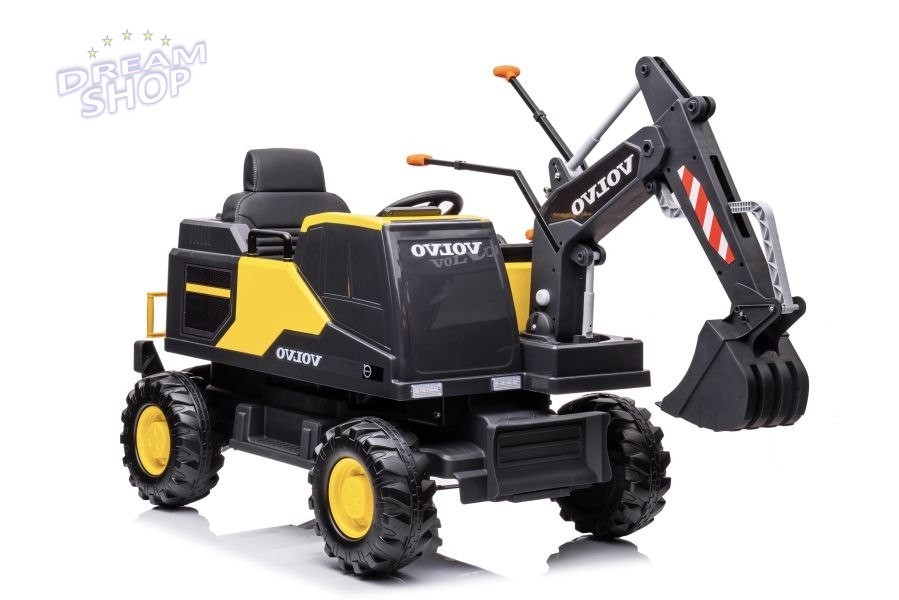 Koparka Na Akumulator Volvo DK-VE888 Żółta Koparka Na Akumulator Volvo DK-VE888 Żółta