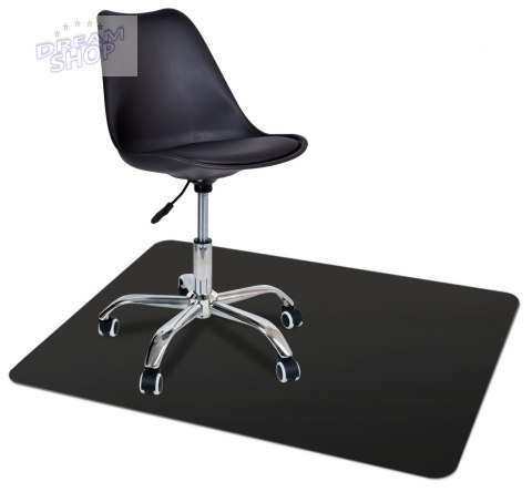 Mata ochronna pod fotel 120x90 cm czarna 0,5 mm