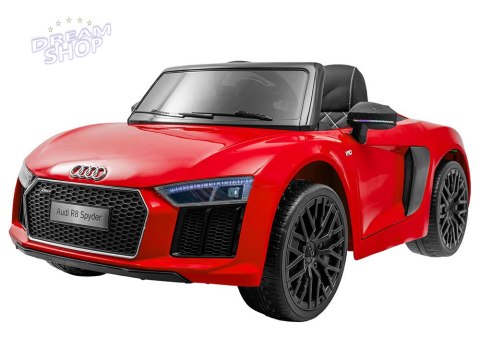 Autko na akumulator AUDI R8 Spyder + pilot PA0182 Autko na akumulator AUDI R8 Spyder + pilot PA0182