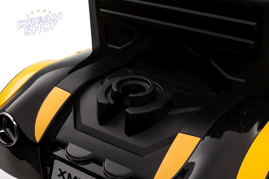 Auto Na Akumulator Mercedes XMX622 Żółty LCD