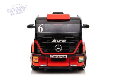 Auto Na Akumulator Mercedes + Naczepa XMX622B Czerwony LCD Auto Na Akumulator Mercedes + Naczepa XMX622B Czerwony LCD