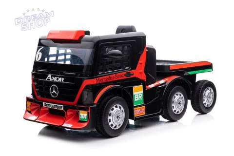 Auto Na Akumulator Mercedes + Naczepa XMX622B Czerwony LCD Auto Na Akumulator Mercedes + Naczepa XMX622B Czerwony LCD