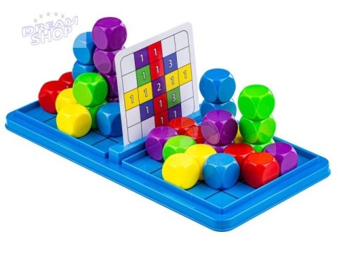 Logiczna Gra Na Refleks Klocki Karty Fiszki Two Player Game DWÓCH GRACZY