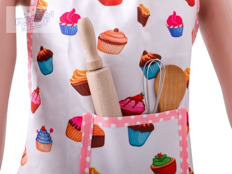 Zestaw kuchenny do gotowania fartuch + akcesoria Zestaw kuchenny do gotowania fartuch + akcesoria