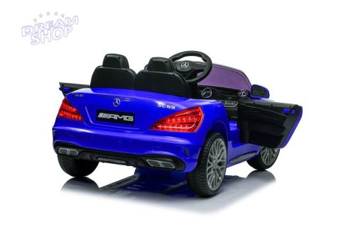 Auto Na Akumulator Mercedes SL65 S Niebieski Lakierowany Auto Na Akumulator Mercedes SL65 S Niebieski Lakierowany