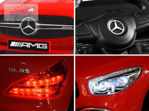 Autko na akumulator MERCEDES SL65 AMG PA0280 Autko na akumulator MERCEDES SL65 AMG PA0280