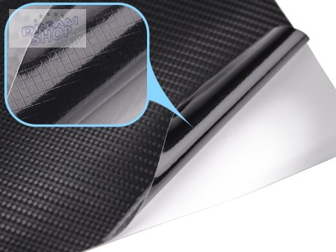 Folia rolka carbon 5D czarna 1,52x18m Folia rolka carbon 5D czarna 1,52x18m