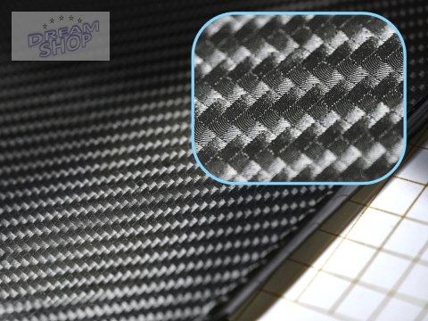 Folia rolka carbon 5D czarna 1,52x18m Folia rolka carbon 5D czarna 1,52x18m
