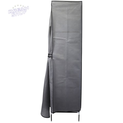 Garderoba szafa tekstylna 168x45x172 cm ciemnoszara