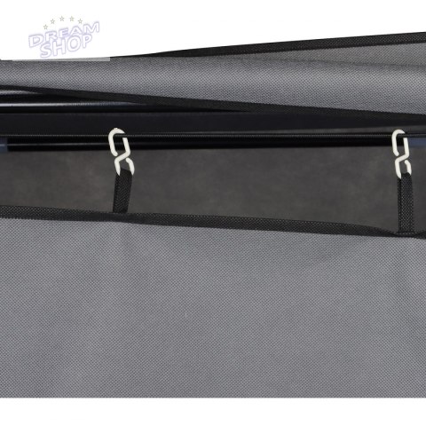 Garderoba szafa tekstylna 168x45x172 cm ciemnoszara