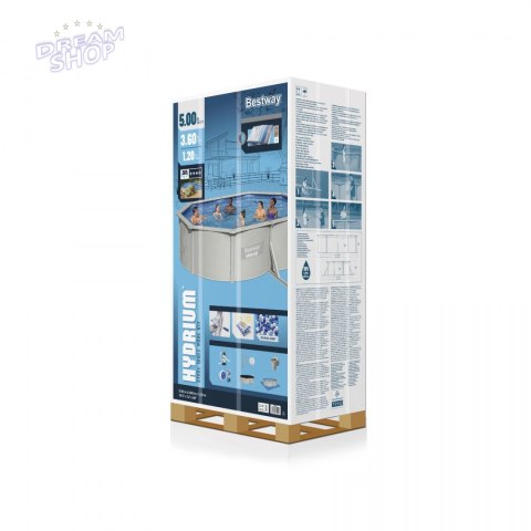 Basen Panelowy 16FT 500x360x120 HYDRIUM BESTWAY Basen Panelowy 16FT 500x360x120 HYDRIUM BESTWAY
