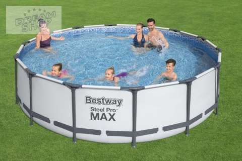 Basen Stelażowy 14 FT 427 x 107 cm Steel Pro Max BESTWAY