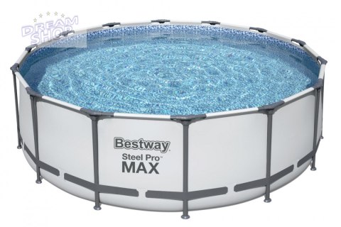 Basen Stelażowy 14 FT 427 x 122 cm STEEL PRO MAX BESTWAY Basen Stelażowy 14 FT 427 x 122 cm STEEL PRO MAX BESTWAY