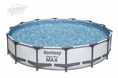 Basen Stelażowy 14 FT 427 x 84 cm Steel Pro Max BESTWAY Basen Stelażowy 14 FT 427 x 84 cm Steel Pro Max BESTWAY