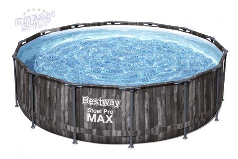 Basen Stelażowy 14FT 427x107 cm Steel Pro Max BESTWAY Basen Stelażowy 14FT 427x107 cm Steel Pro Max BESTWAY